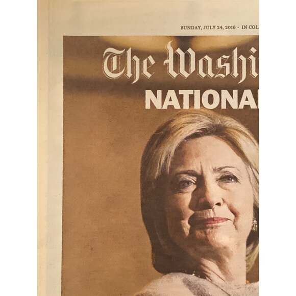 Clinton Hillary Special Convention Issue The Washington Post National Weekly - Picture 5 of 14